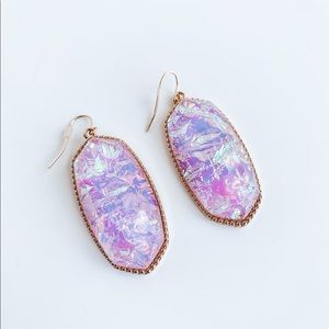 OPAL LAVENDER EARRINGS